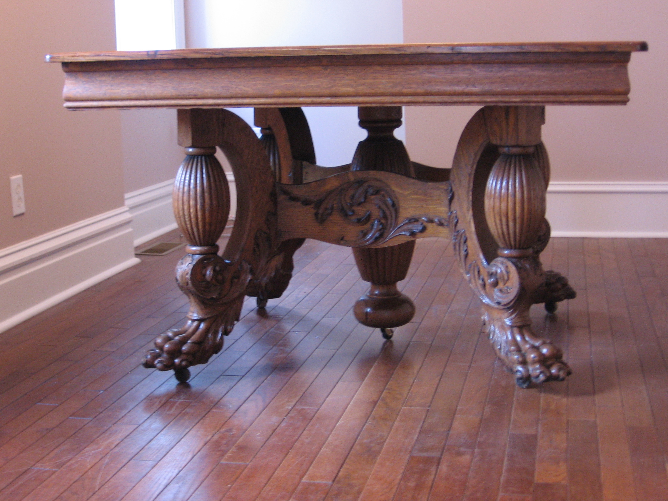 Antique Claw Foot Table InstAppraisal